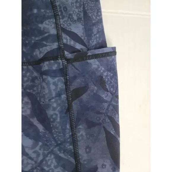 Sweaty Betty Leggings Womens SZ XS Side Pocket 7/8 Super Soft Printed - Picture 4 of 9
